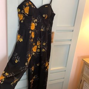 Floral jumpsuit